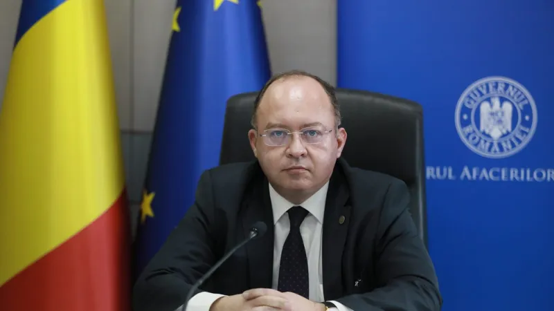 Aurescu, audiat în comisiile parlamentare pe tema evoluțiilor de securitate din Marea Neagră/FOTO: Facebook/BogdanAurescu
