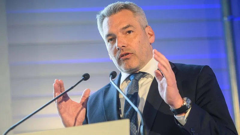 Karl Nehammer, premierul austriac - Foto: Profimediaa Images
