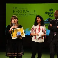 Jurnalista Flavia Drăgan, alături de Eric Poppe, delegat general al Delegației Valonia-Buxelles la București. FOTO: FONPC