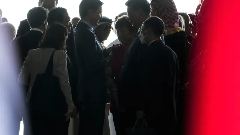 Xi Jinping l-a ceartat pe Justin Trudeau/foto: Profimedia Images