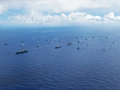 exercițiului anual Rim of the Pacific - FOTO: warzone