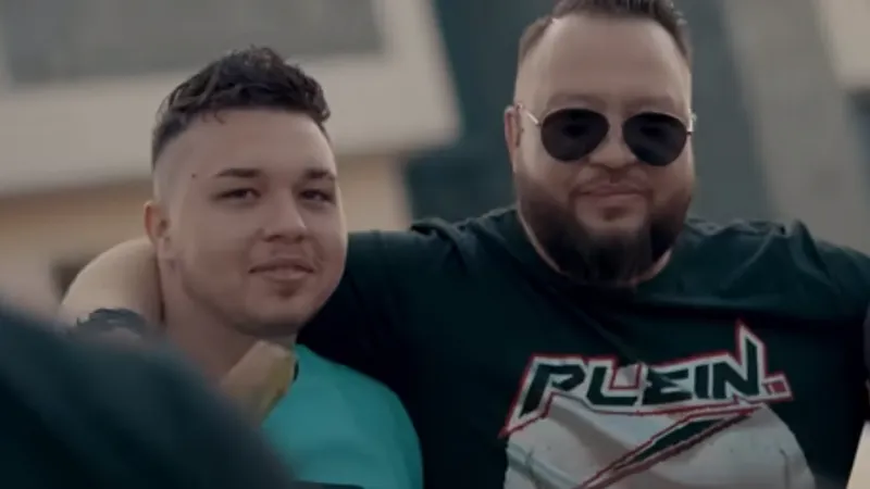 Lider al clanului Sportivilor și NIKA, fiul său, într-un clip de trapanele cu Alex Velea, Ranny Foto: captură Youtube