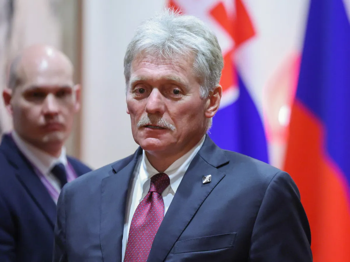 Purtătorul de cuvânt al președintelui rus, Dmitri Peskov - Foto: Profimedia images