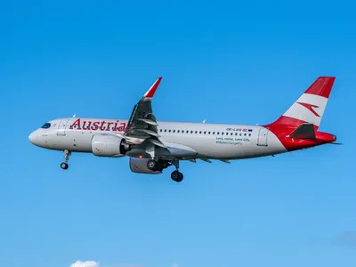 Avion al companiei Austrian Airlines - Foto: Profimedia images - Caracter ilustrativ
