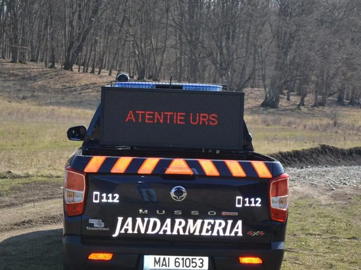 Jandarmeria a plătit 20.000 € în plus să pună 8 opționale pe mașină: girofar, cârlig, roți de iarnă - Foto: captură ecran