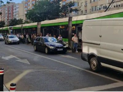 Tramvai - Foto: Facebook/ Info trafic București și Ilfov (rol ilustrativ)