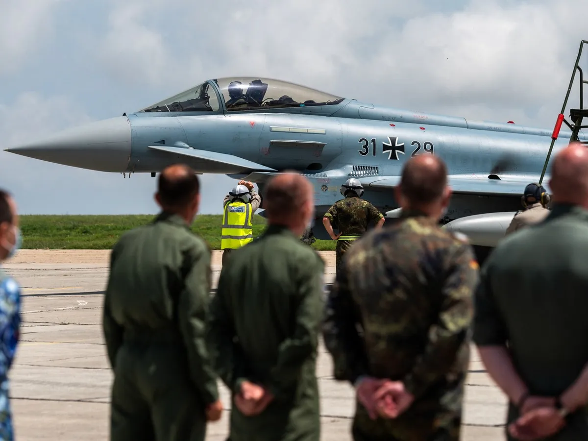 Poliție Aeriană susținută de Forțele Aeriene din Germania în România - Foto: Profimedia images (imagine cu rol ilustrativ)