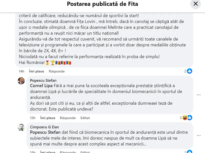 Captură Facebook