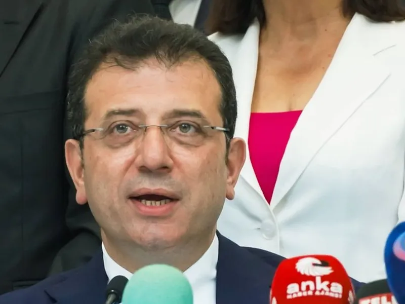 Primarul Istanbulului, Ekrem Imamoglu, neagă acuzaţiile, numindu-le "calomnii de neimaginat" - Foto: Profimedia Images