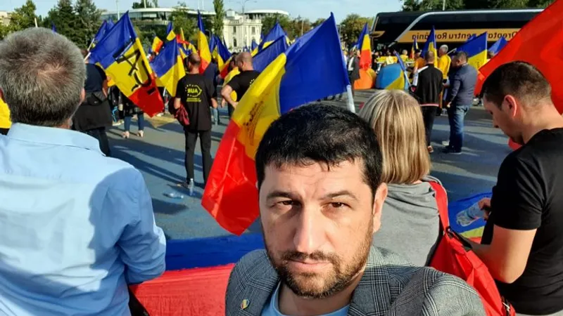 Marius Dorin Lulea, unul din cei trei fondatori AUR din acte. Sursa imagine: blog