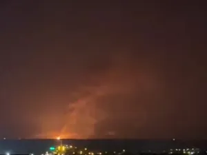 VIDEO Rusia a bombardat Ucraina la doi pași de România. MApN: Nu exista pericol. Nu s-a dat RO-Alert - FOTO: Captură video