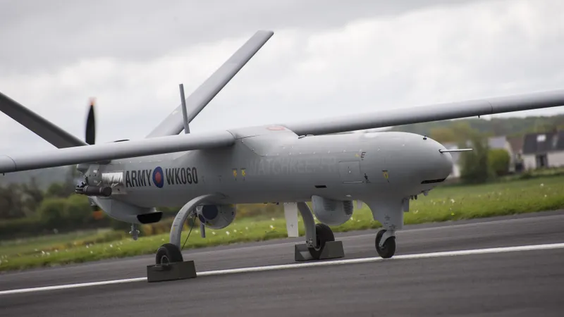 Britanicii scapă de dronele Watchkeeper. România era să cumpere astfel de aparate de 410.000.000$ - Foto: Profimedia Images (imagine cu rol ilustrativ)