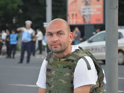 Protestatarul Cristian Dide, arestat pentru că a trimis la DIICOT cannaabis cumpărat online/foto: news.ro