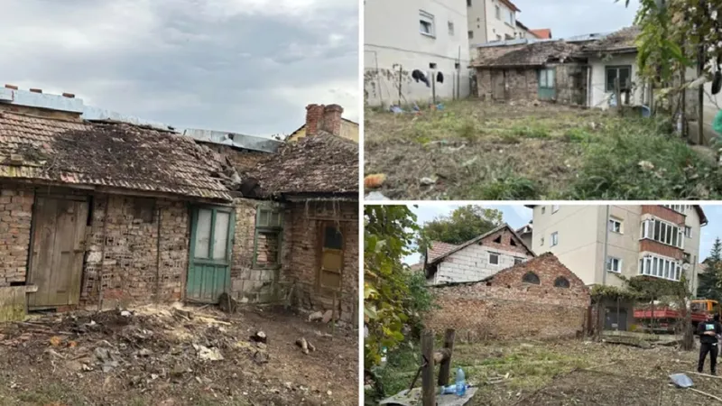 Casă în paragină vândută cu 75.000 de euro Foto: captură Romaniatv.ro