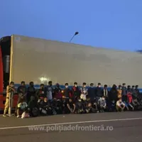 Migranții sunt de origine africană și asiatică. FOTO: Poliția de Frontieră