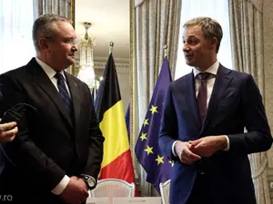 Ciucă și premierul belgian - Foto: Gov.ro