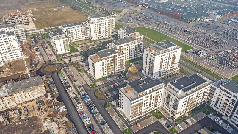 Cartierul Coresi este un exemplu de regenerare urbană.