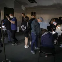 Imagine de la Maratonul Vaccinării din Capitală, care a avut loc în acest weekend. Inquam Photos / Octav Ganea