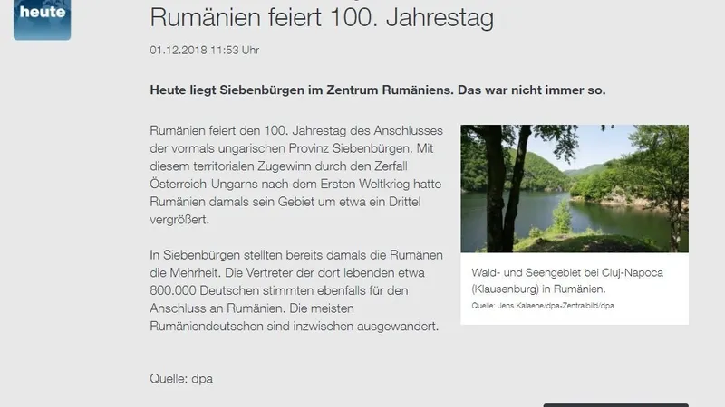 Articolul care a stârnit revolta unora dintre români