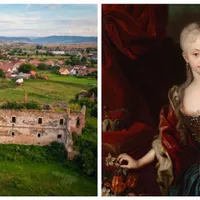 Ruinele Castelului Martinuzzi din Alba și Maria Tereza, imagine cu caracter ilustrativ - Foto: Facebook/ Județul Alba/ Colaj