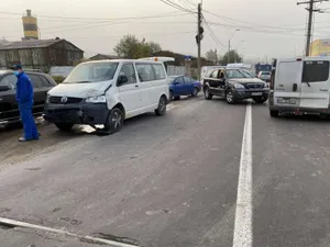 Accident la Mediaș / Foto: ISU Sibiu