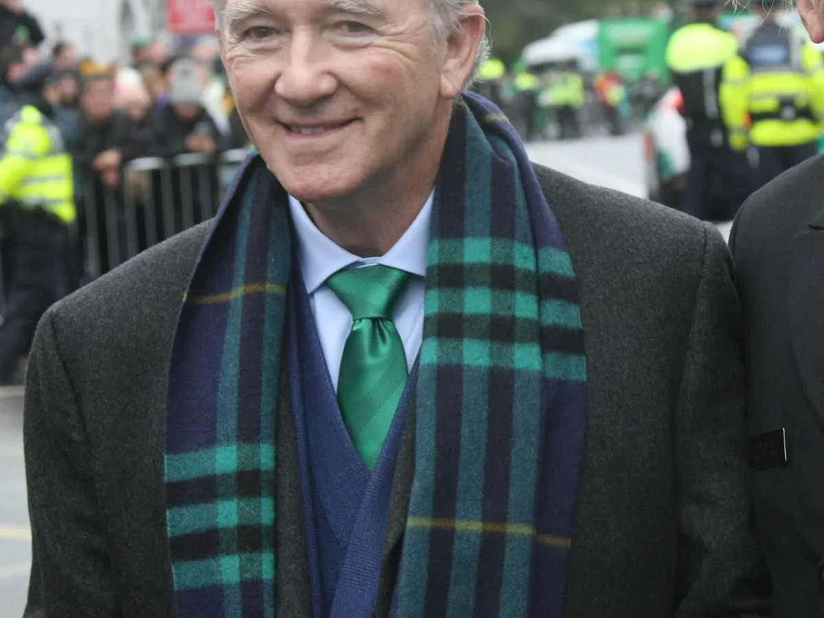 Ptarick Duffy și-a serbat ziua de naștere fiind prezent la St. Patrick's Day, în Dublin, la 17 marie 2023 Foto: profimediaimages