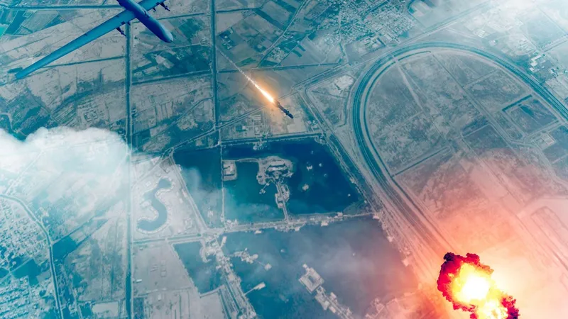 Atac masiv cu drone asura Kievului - Foto: Profimedia Images - Caracter ilustrativ