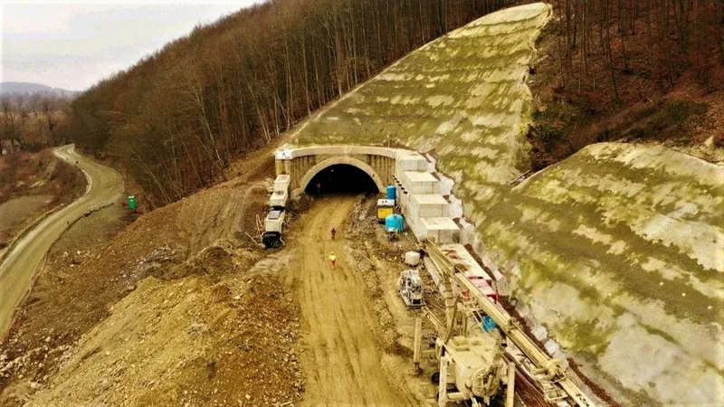 Tunelul Bătuța / Foto: Asociația Pro Infrastructură, Facebook