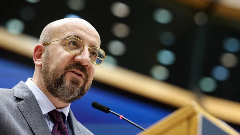 Președintele Consiliului European, Charles Michel - Foto: Profimedia Images