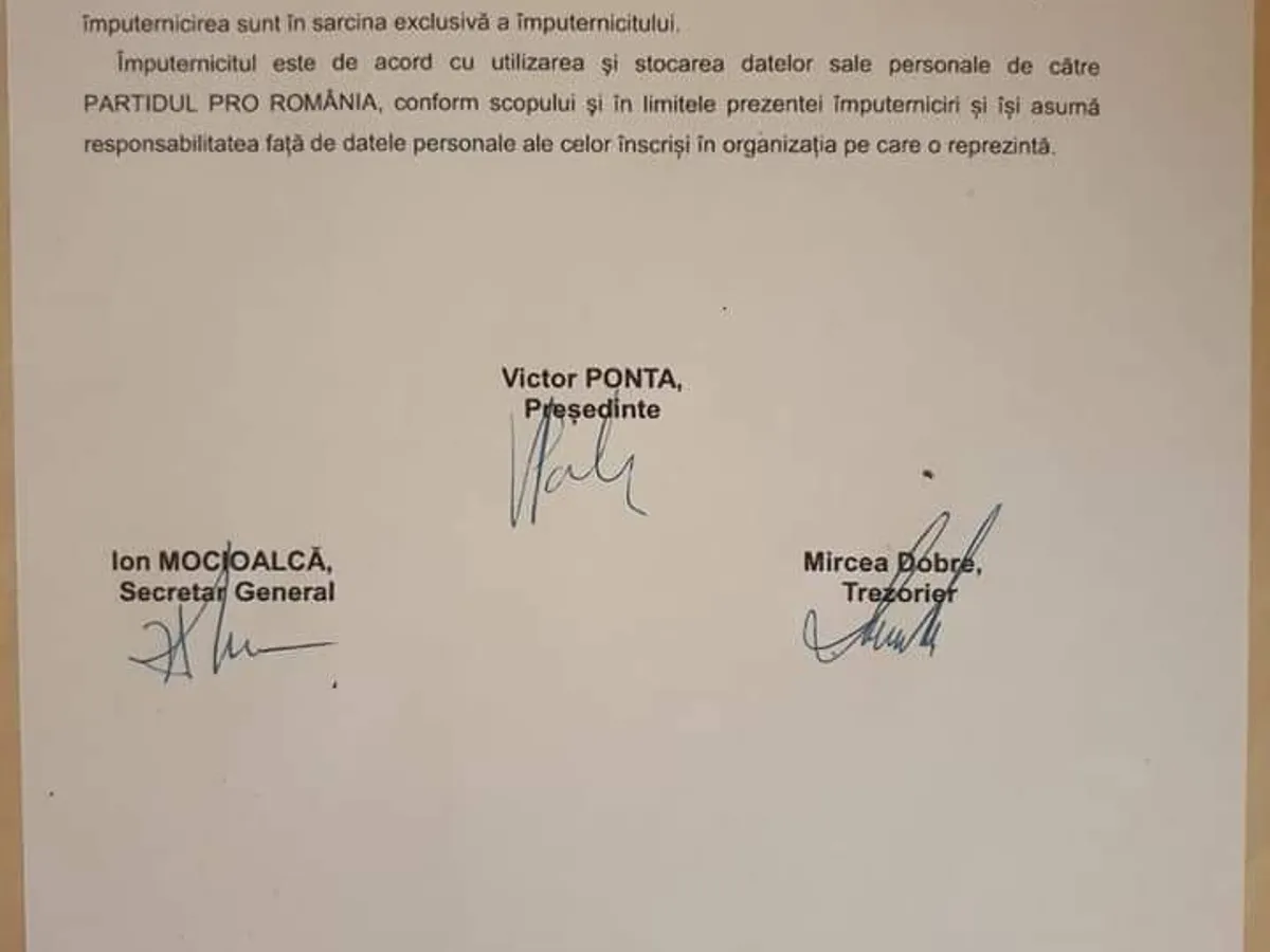 Imputernicire Adrian Duicu
