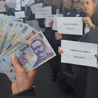 Ce salarii uriașe iau grefierii care fac grevă. Iau spor de praf, stres și condiții grele - Foto: Facebook/ Sindicatul Naţional al Grefei Judiciare Dicasterial