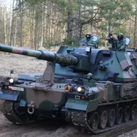 Obuzierele poloneze AHS Krab/foto: polish army
