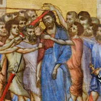 Lucrarea lui Cimabue, „Hristos batjocorit” - Foto: arhiva