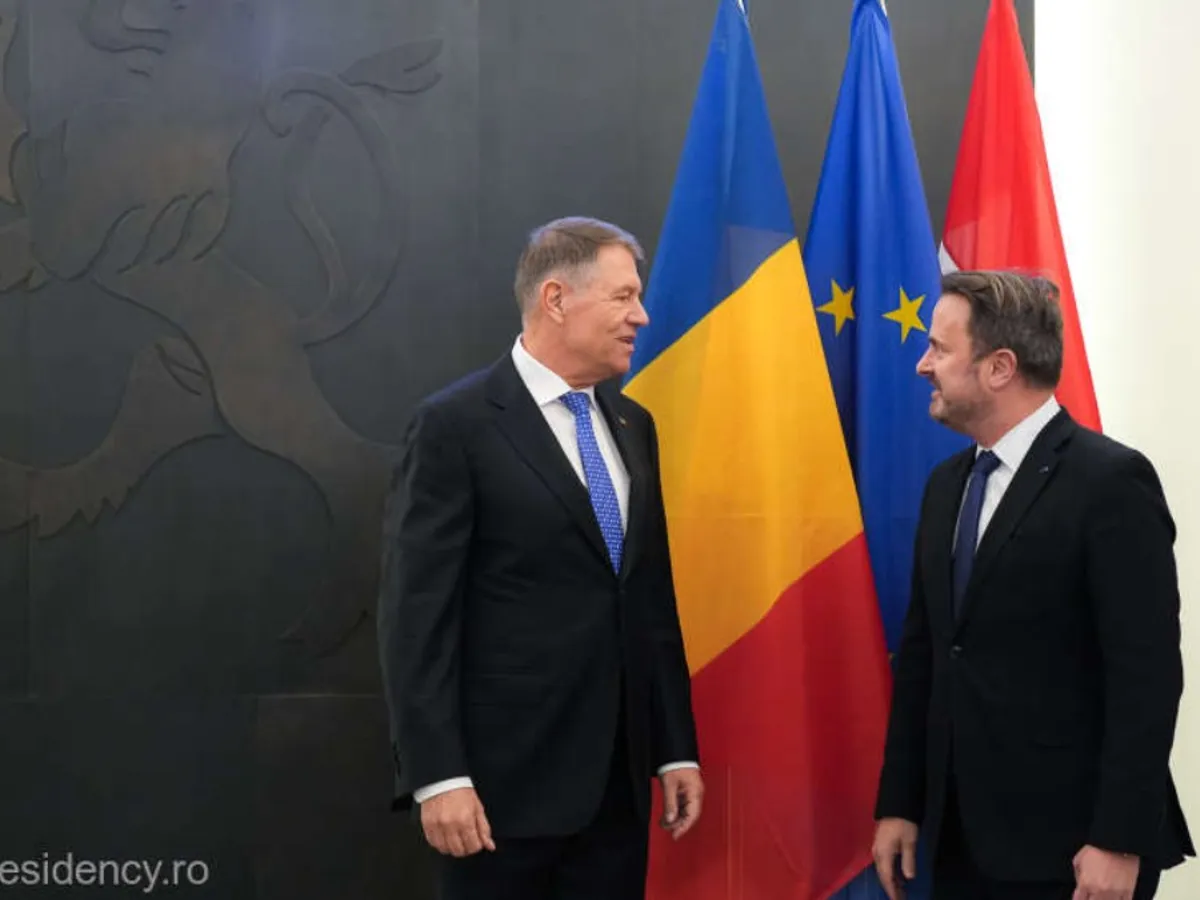 Iohannis în vizită în Luxemburg - Foto: Presidency.ro