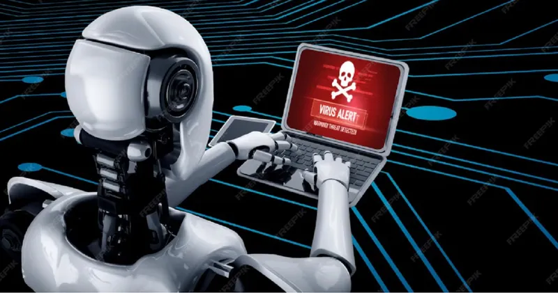 Hacker robot - Foto: freepik (rol ilustrativ)
