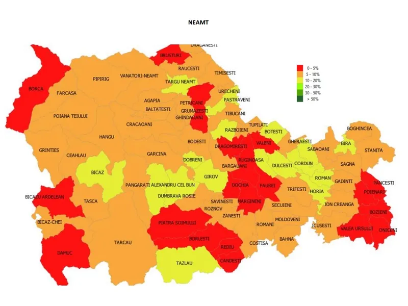 Neamț. Sursa: CNCAV