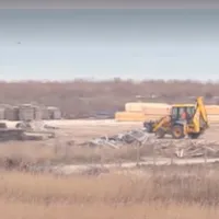 Lucrările de construcție au început în această iarnă. FOTO: Captură video