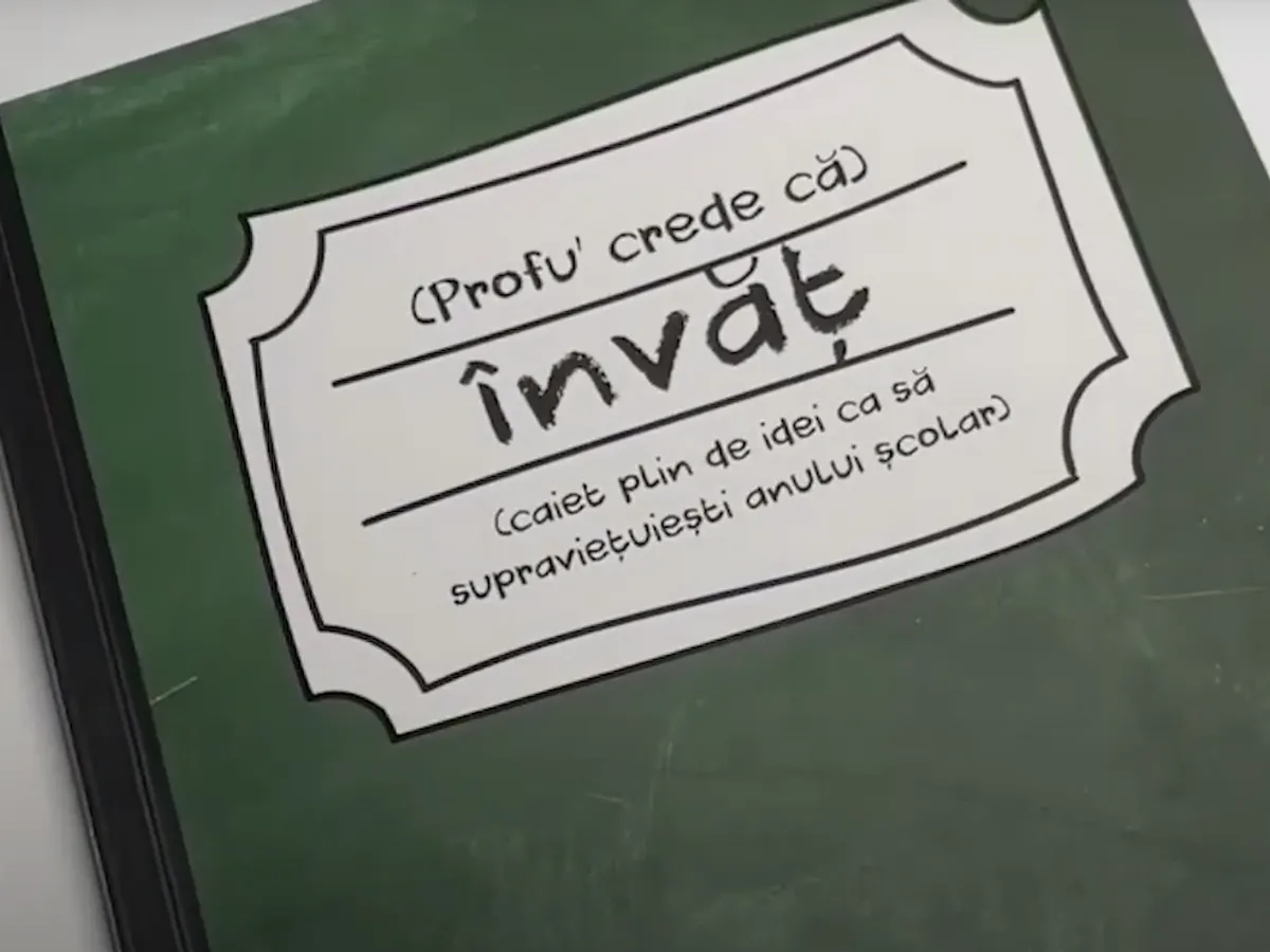 Cartea „Profu’ crede că învăț”, sfaturi toxice pentru elevi. Profesorii și părinții sunt revoltați - FOTO: YouTube/Captura foto