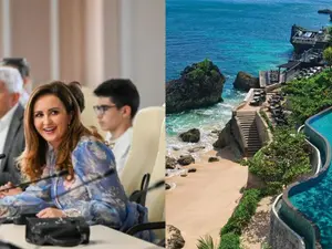 Natalia Intotero va face o vizită de lucru în Bali - Foto: Colaj