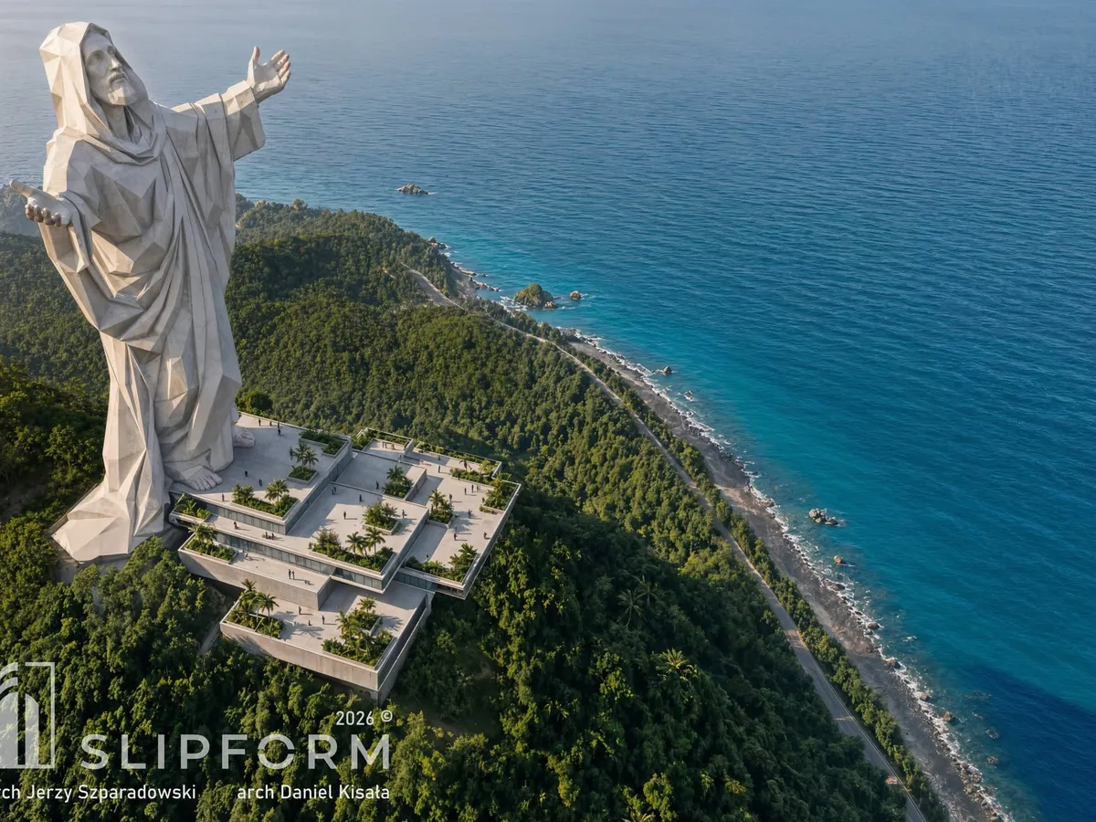 Statuia lui Hristos - https://www.facebook.com/slipform.ltd