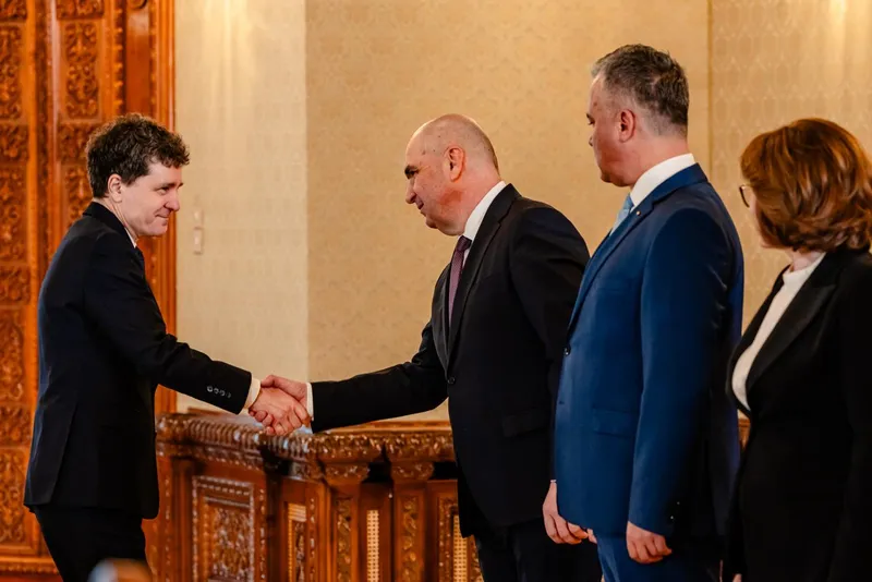 Ilie Bolojan, &icirc;nt&acirc;lnire cu Nicușor Dan la Palatul Cotroceni - Foto: Administrația Prezidențială (rol ilustrativ)