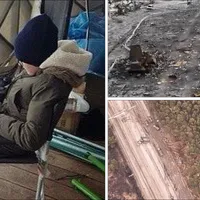 Un puști de 15 ani a ajutat Ucraina să distrugă o coloană de blindate rusești/FOTO: Colaj Newsweek