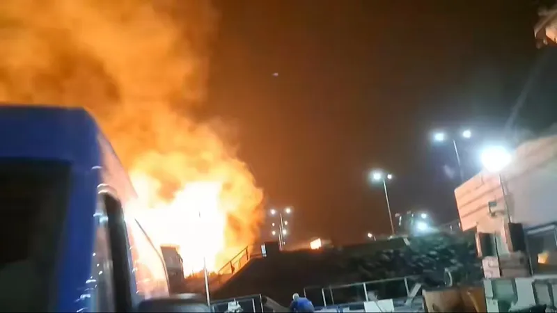 Panică după ce rușii au atacat - Foto: captură video Facebook/Gabor Petru