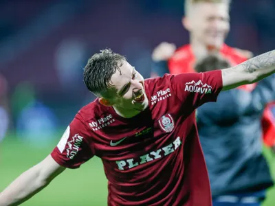 Louis Munteanu, în Cupa României, jucând contra Universităţii Craiova - Foto: INQUAM PHOTOS/Mihaela Ionela Bobar