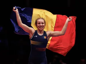 Andreea Beatrice Ana va reprezenta România la lupte în cadrul Jocurilor Olimpice Paris 2024 Foto: INQUAM Photos/Bogdan Buda