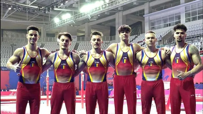Echipa masculină de gimnastică artistică a României s-a calificat Campionatele Mondiale - Foto: Facebook/ Federația Română de Gimnastică