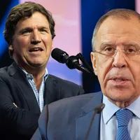 Tucker Carlson revine în dictatura lui Putin pentru un interviu cu Lavrov. Suntem aproape de război - Foto: Profimedia images