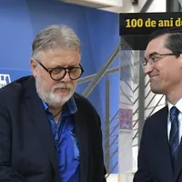 Gino Iorgulescu și Răzvan Burleanu - Foto: Sport.ro
