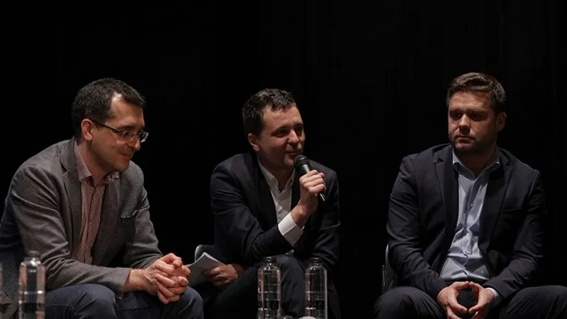 Vlad Voiculescu, Nicușor Dan și Ciprian Ciucu// Inquam Photos- Octav Ganea