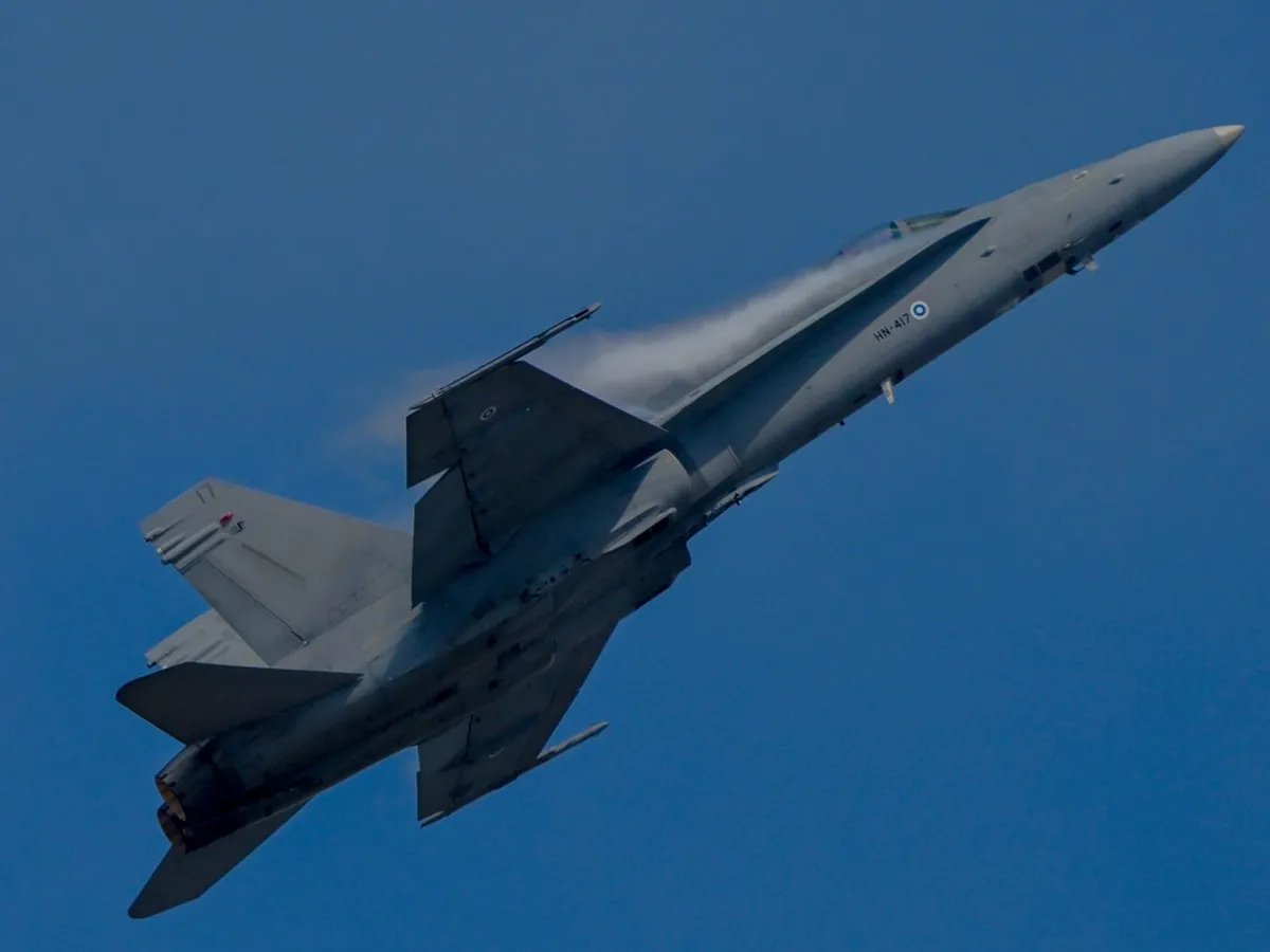 Finlanda a ridicat la interceptare avioane Hornet la o alertă de drone - Foto: Profimedia Images (imagine cu rol ilustrativ)